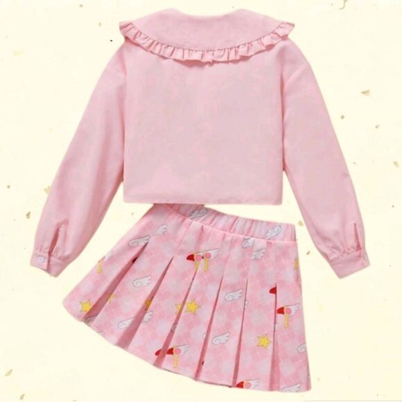 Sakura Cardcaptor Long Sleeve Shirt and Skirt Set - Picture 2 of 5